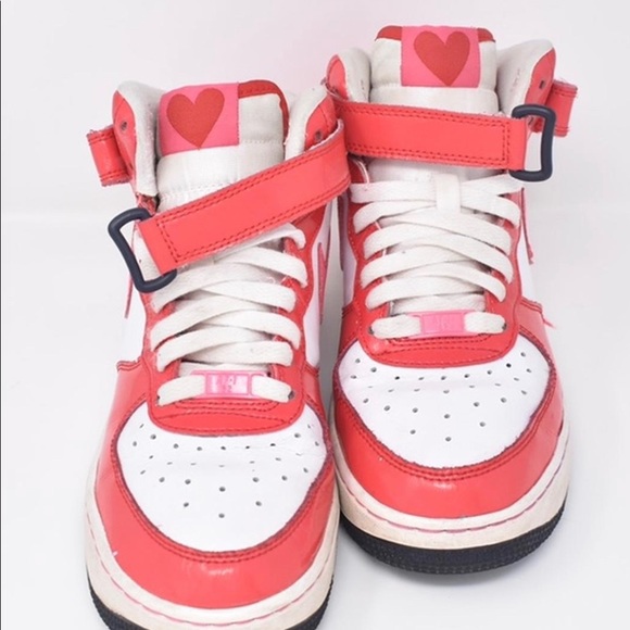 2013 Nike Air Force 1 Mid "Vday". 7V= Women 8.5. - Picture 3 of 3